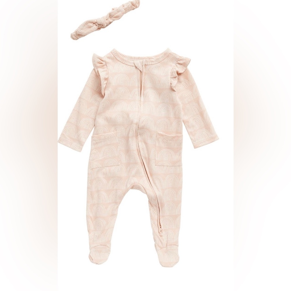 Jessica Simpson ruffle onesie